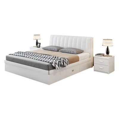 Top Quality Customization 5 Star Modern Design Luxury Wooden King Size Bedroom Furniture Sets