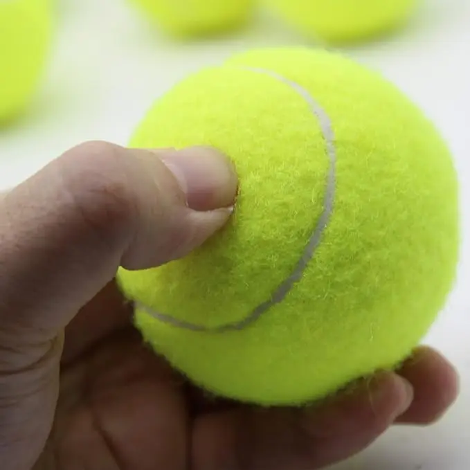 High quality ITF approved  52% wool felt padel tennis balls custom logo printed beach tennis ball for POP tennis