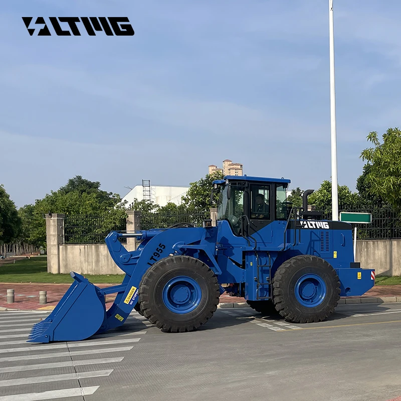 zl50g bucket fork wheel loader 5 tonnes loader with ce
