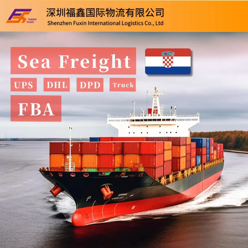 Door to Door DDP Agent Sea Freight Forwarder Shipping To UAE Dubai HR Ship From China With Low Fright Cost