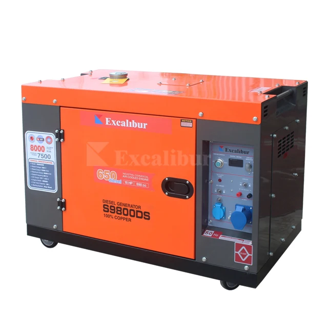 Генератор 8kva 10kva 15kva 20kva 30kva 10kw портативный бесшумный дизельный генератор цены