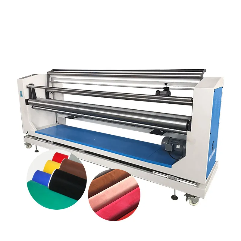Auromaticly Roll Fabric Strip Cut Ordinary Single-roll Cloth Textile Inspection Rewind Machine Ce
