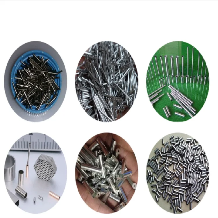 Medical precision tube manufacturer 304L 316L stainless steel precision capillary 0.4*0.1mm supports customized processing