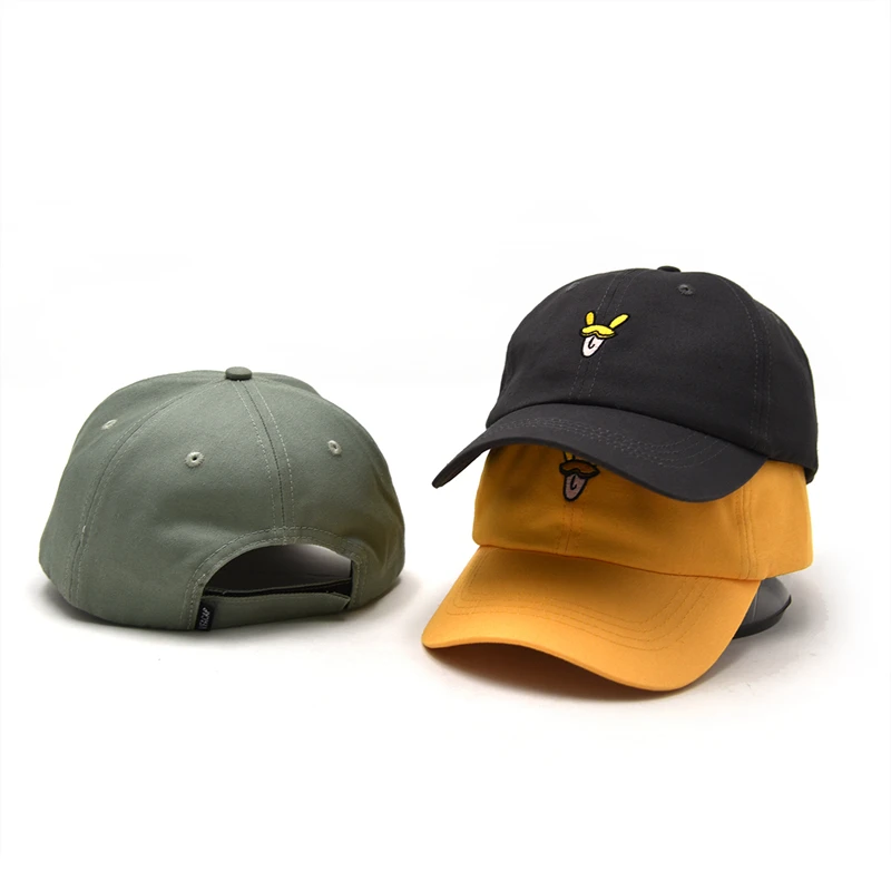 High Quality Dad Hats Custom Embroidery Logo Cotton 6 Panel Embroidered Blank Plain Cap Unstructured Dad Hats Baseball Caps