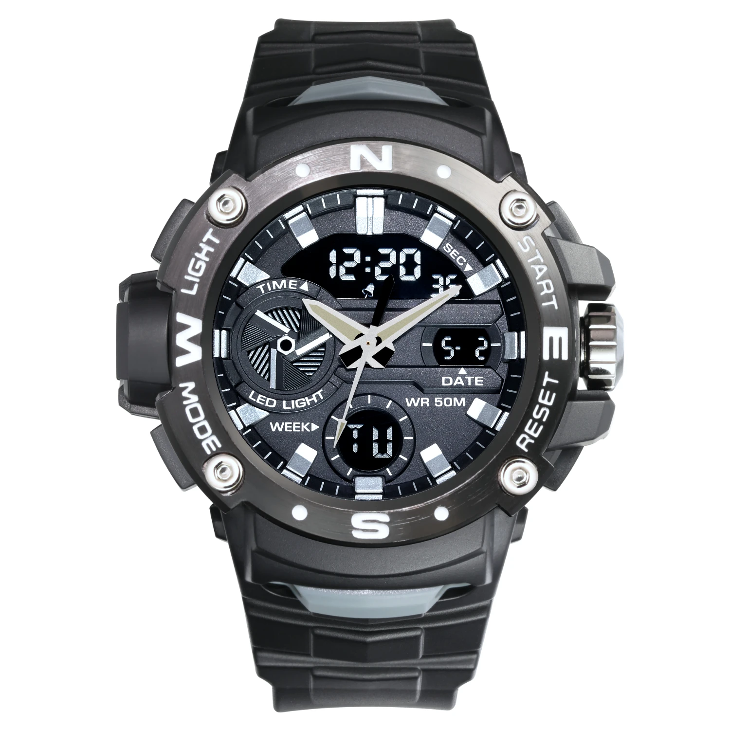 3081D waterproof  LED backlit digital  quartz watches digital watches for men g shock casio sport watch montre homme OEM type