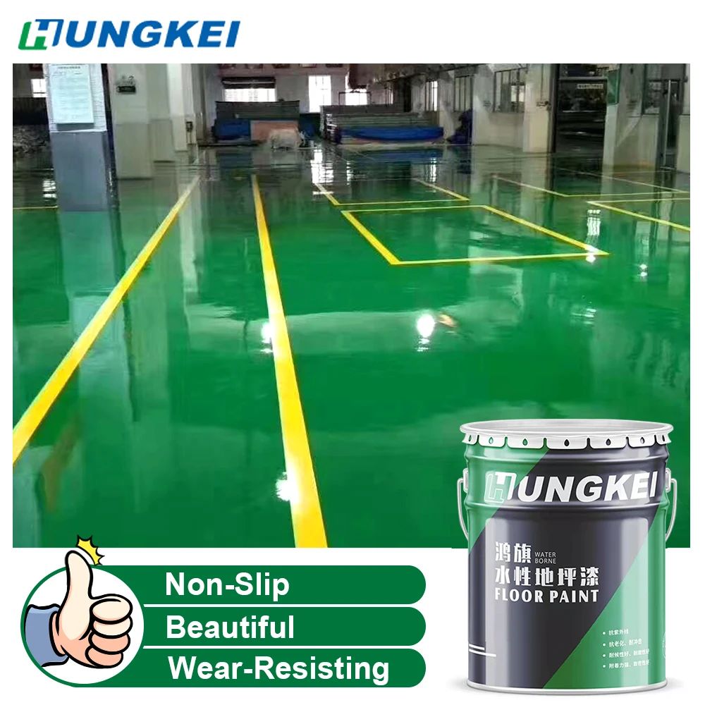 Low Price Rubberized 2k Primer Topcoat for Concrete Coating Flooring Garage Epoxy Floor Paint