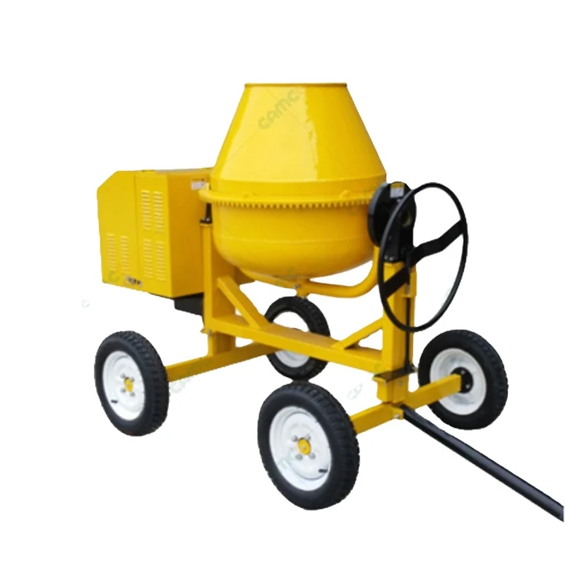 
Mobile Concrete Mixer Machine 350L 400L 500L Small Gasoline Diesel Seft-Load Concrete Mixer 
