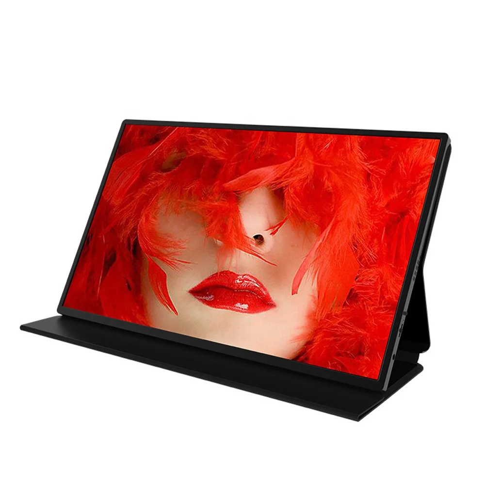 Factory Wholesale 15.6 inch 2k 4k 3820x2160 1920x1080 Portable monitor Second screen IPS Display with odm oem Portable Monitor