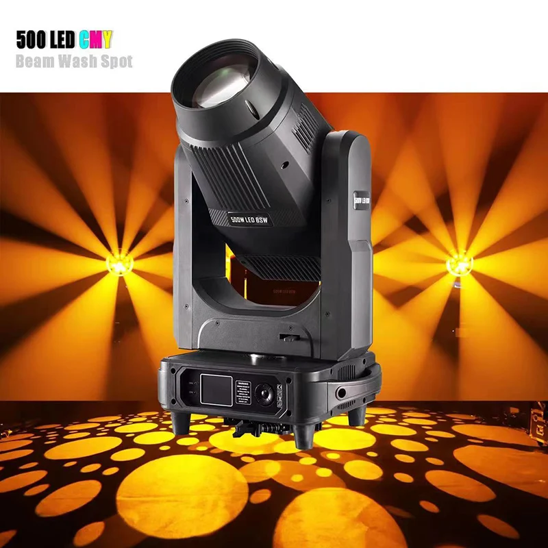 AOPU 500W BSW 3In1 LED Beam Moving Head Wash Light Gobo Cutting Framing Profile Light With CTO CMY Effect