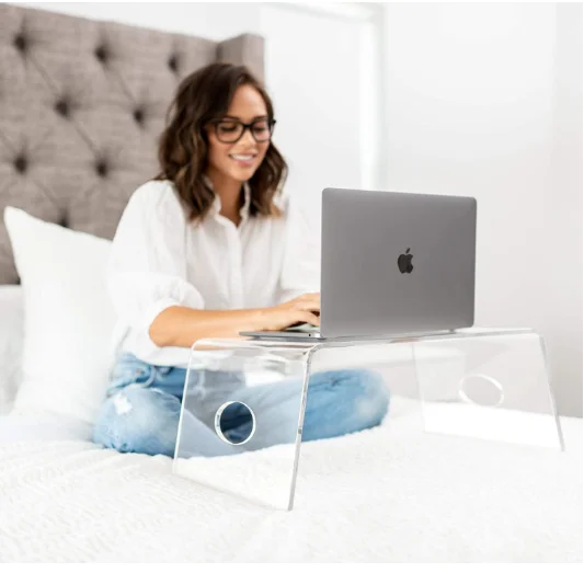 
 Горячая Распродажа 2021, стол для чтения Корана, акриловая подставка для ноутбука для кровати и дивана, портативный стол для ноутбука  