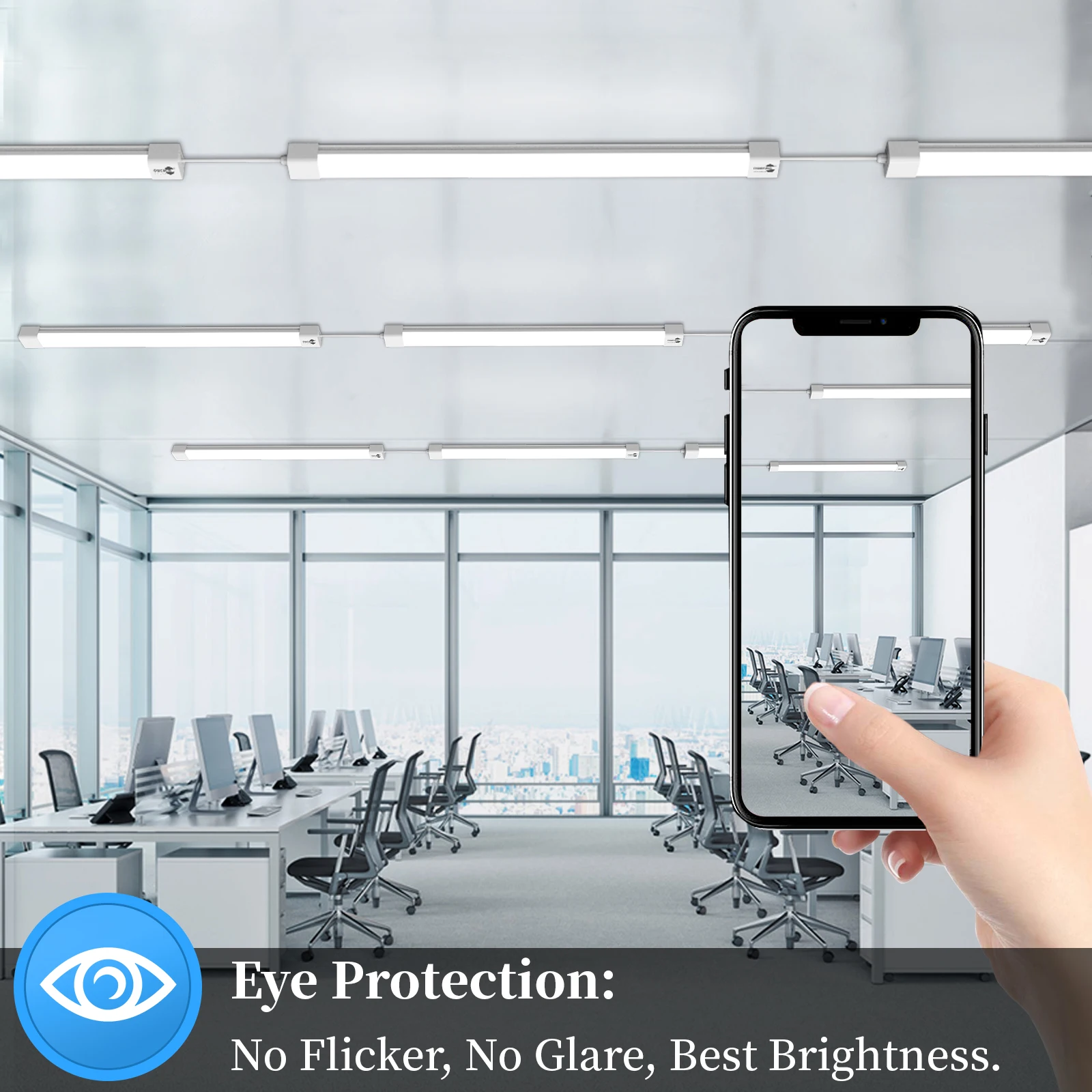 Hot Selling 4ft Housing Industrial Triproof Light 36W IP66 Waterproof Linear Lights LED Garage Batten Tube Lamps