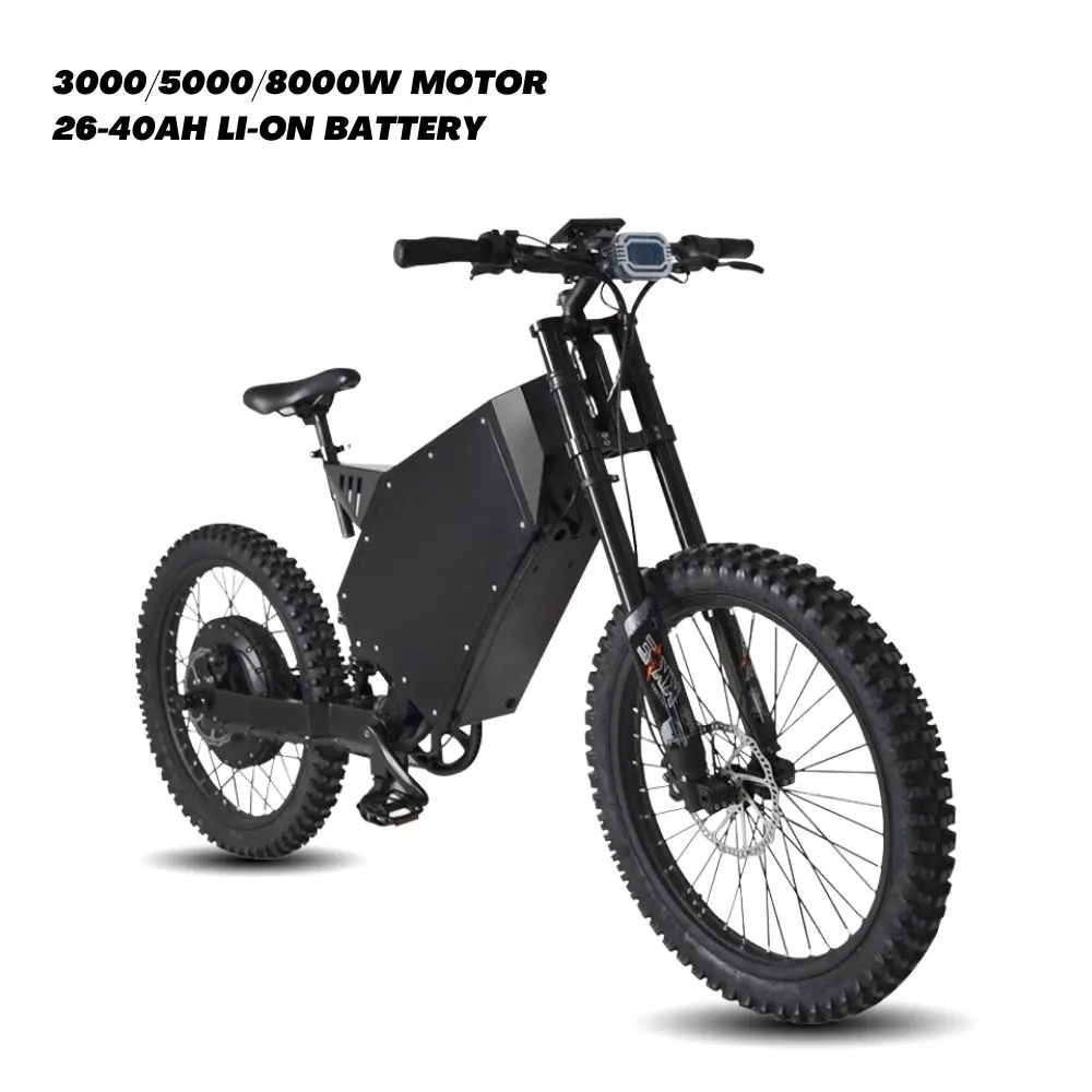 Fast bicycle enduro stealth bomber e-bike dirt bike 5000w electric bike wholesale cheap electric dirt bikes
