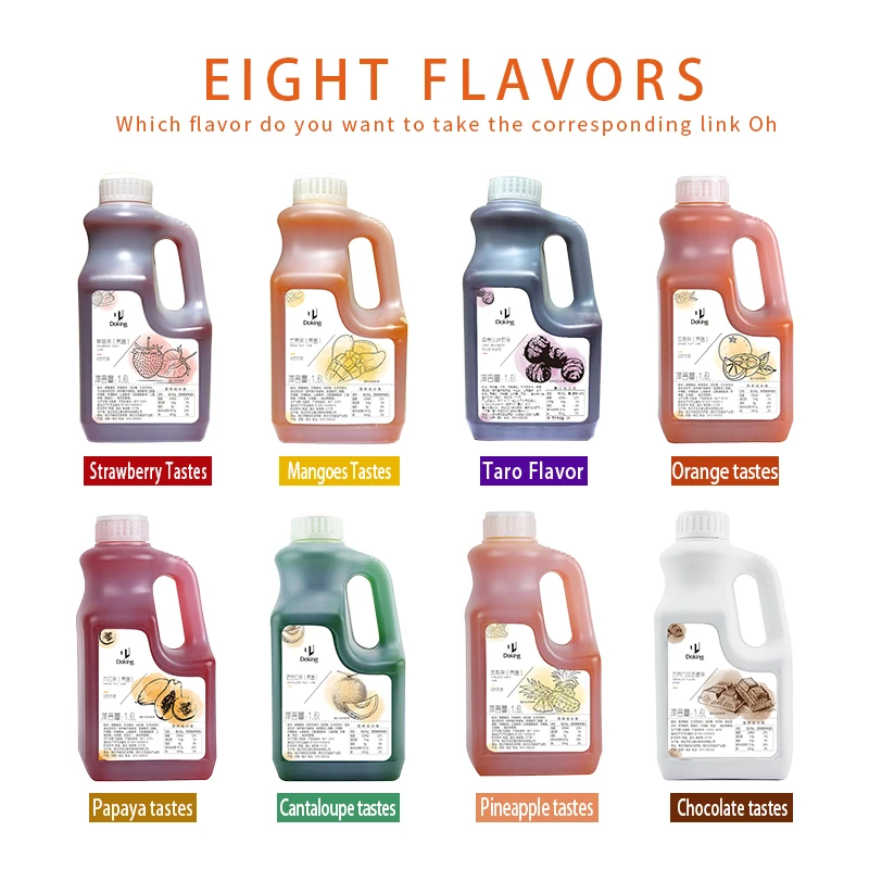 Doking Puree Factory Direct Sales Of High-Quality Milk Tea Shop Special Jam Taro Puree