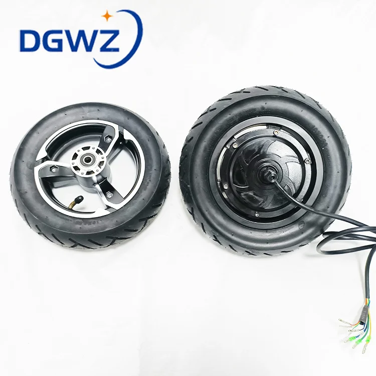 Dgwz по индивидуальному заказу 10 дюймов 36V48V 500W 800W бесщеточный Электрический велосипед Скутер с шин