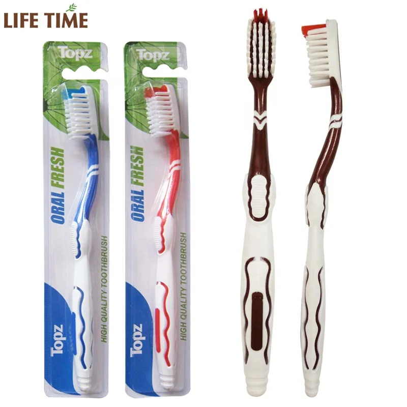 wholesale factory directly portable travel tooth brush private label sample free adult toothbrush with gum health