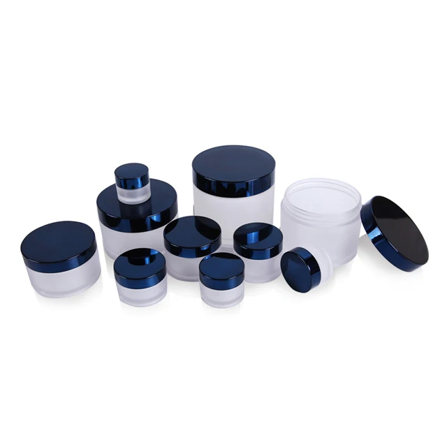 
Innovative product clear recycled plastic 30g PETG powder jars 