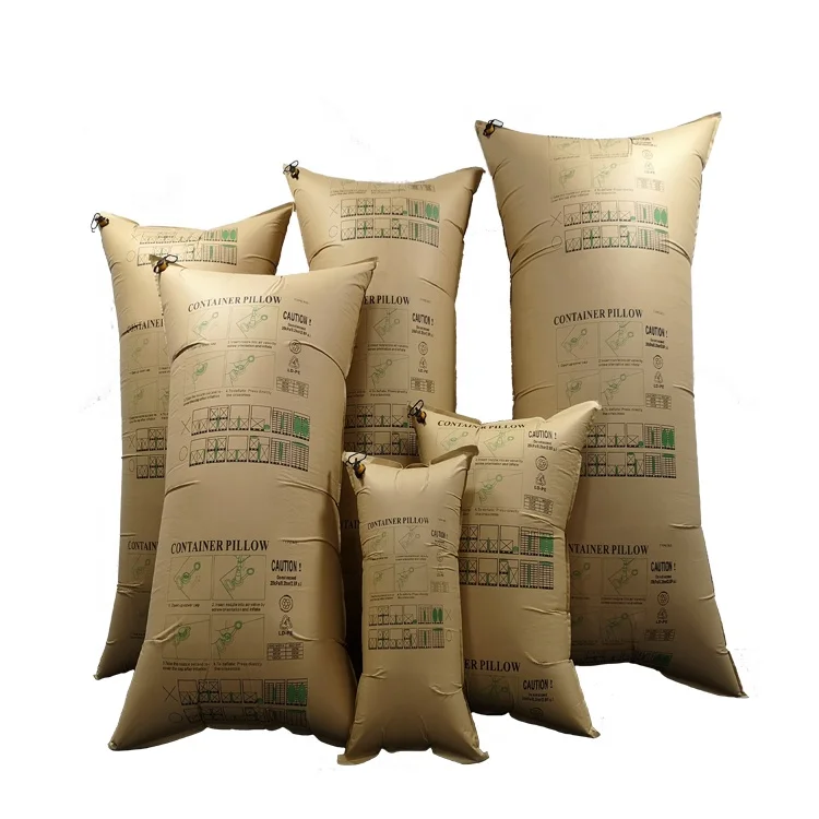 polywoven kraft paper inflate pillow logistics packaging air dunnage bags for container