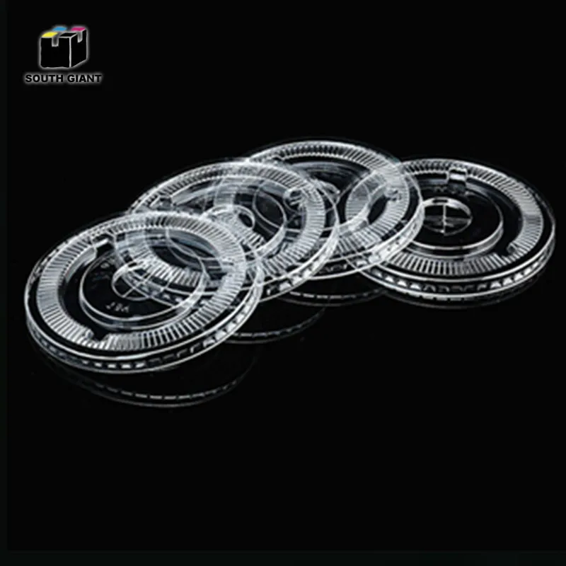 Custom Logo Accept Disposal Transparent 12 16 20 24 32 oz Clear PLA PET Plastic Cup