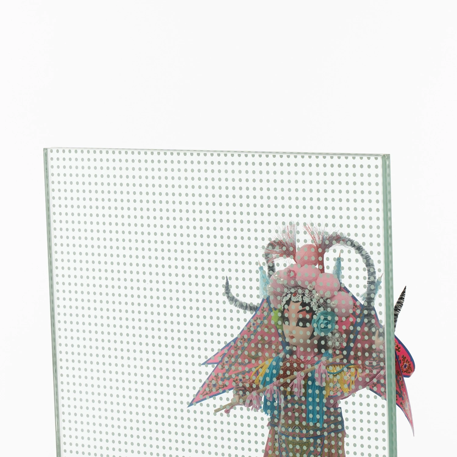 New Hot Selling Products Silk Screen Printing Machine Glass Silk Screen Printed Tempered Glass Display Glass