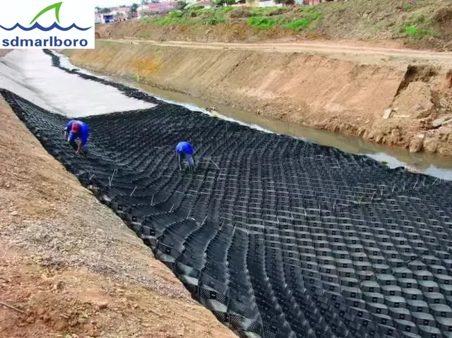 Roadbed Reinforcement Stabilization Geocell Gravel Stabilizer Paving Grid