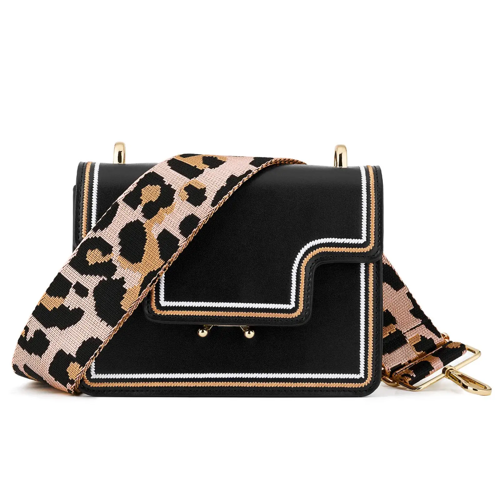 5cm Wide Crossbody Shoulder Strap 2022 New Designer Nylon Polyester Webbing Crossbody Purse Straps Replacement