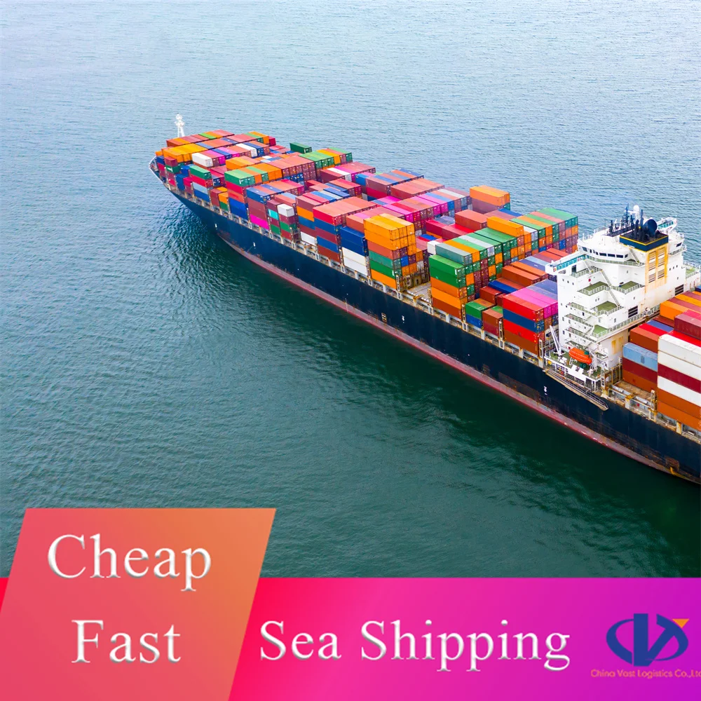FCL International Freight Forwarding Service Sea shipping From China To Germany France UK Italy Europe logistics company