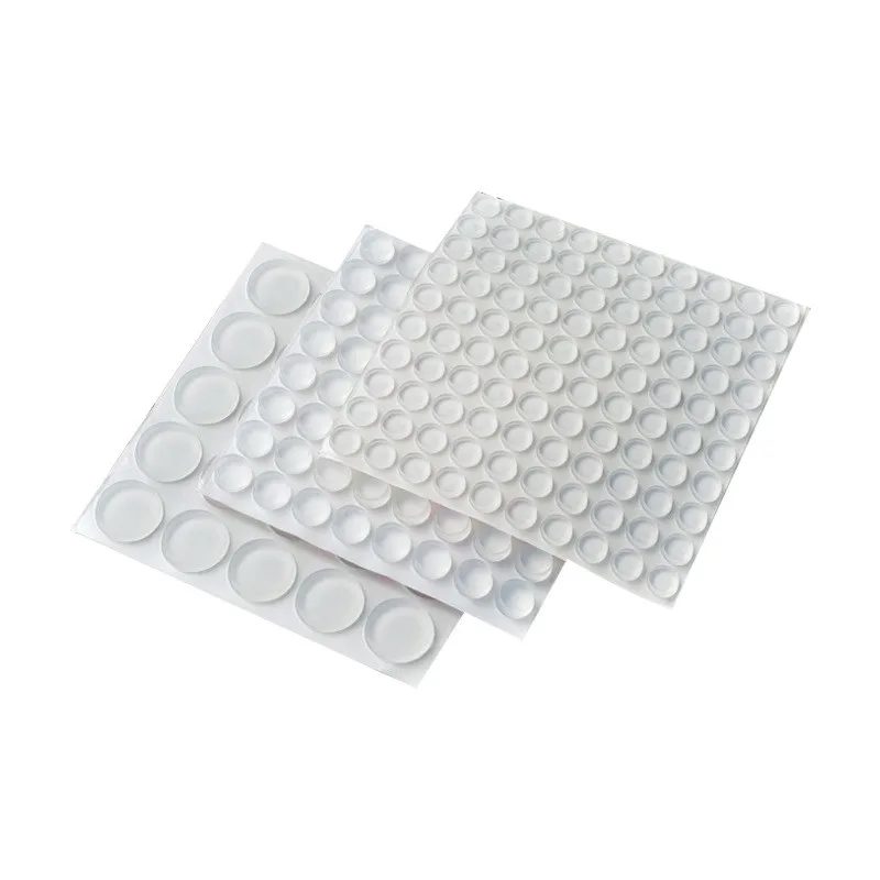 Custom Silicone Pads Anti-scratch Silicone Dots Anti Slip Bumper Adhesive Pads for Furniture Protection