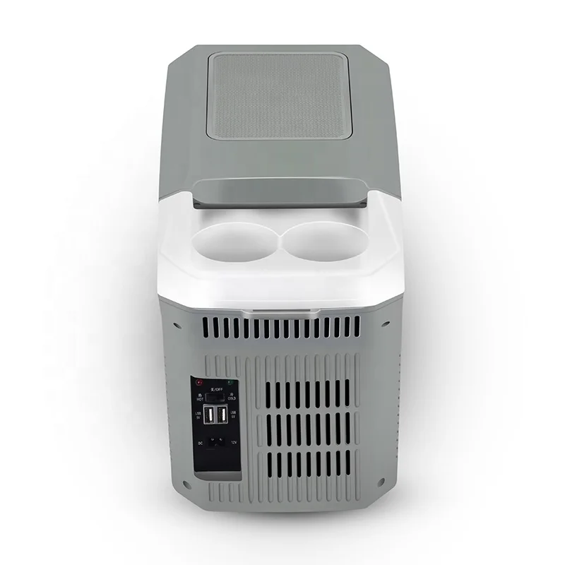 Hot Sale Portable AC DC Mini USB 8L Car Cooler and Warmer Box Home Car Fridge