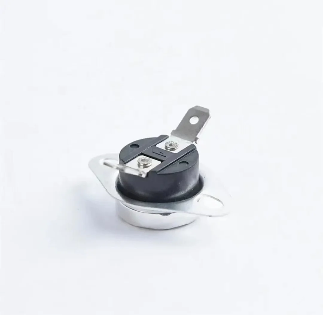 Single throw snap-action Huilong KSD301 CQC KSD301 Loose Bracket Bend Terminal Thermostat 16A 250V For Water Heater
