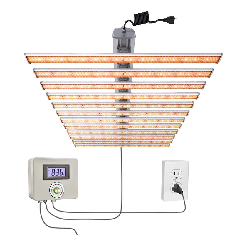 2024 new design grow light better than Gavita 1650 pro E led grow light bars full spectrum 600w replacing HPS 1000W grow lamp