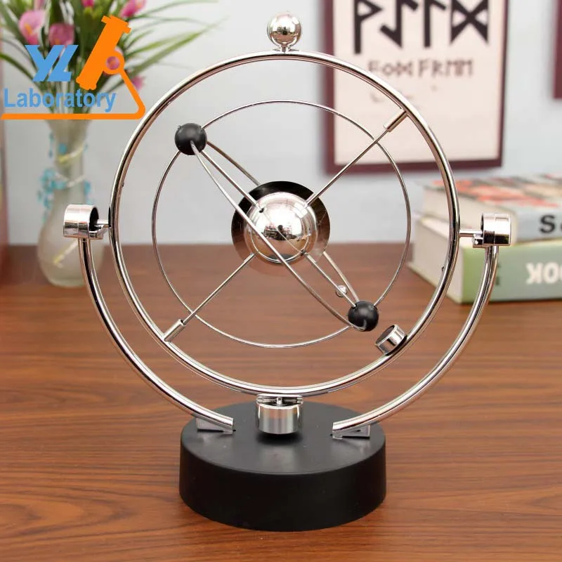 Ornaments Gift Artifacts Space Science Celestial Motion Metal Home Decoration Digital Printing Star Aluminum Alloy Figurine