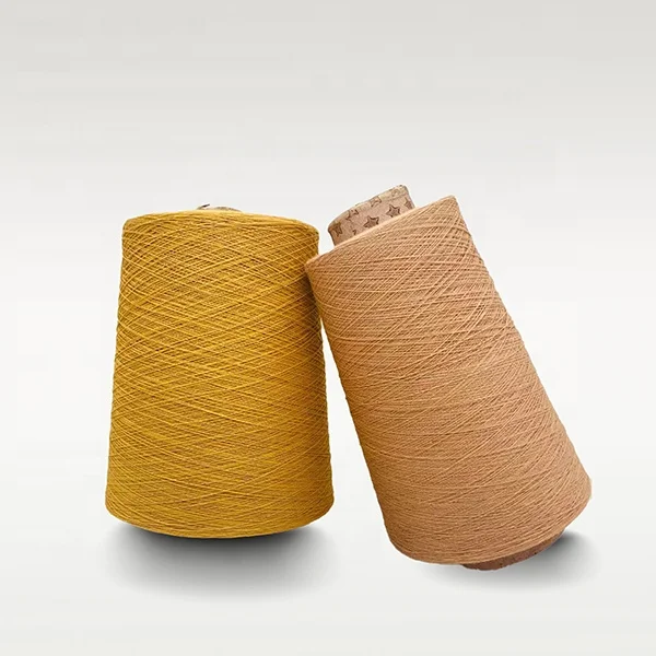 Sustainably Recycled 30S/2 Colored Mercerized Cotton Scarf Shirt Yarn