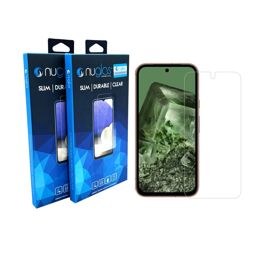 Nuglas Anti-Scratch High Transparent 9H Tempered Glass Screen Guard Mobile Screen Protector For google pixel 5a 6a 7a 8a 9a 8 9