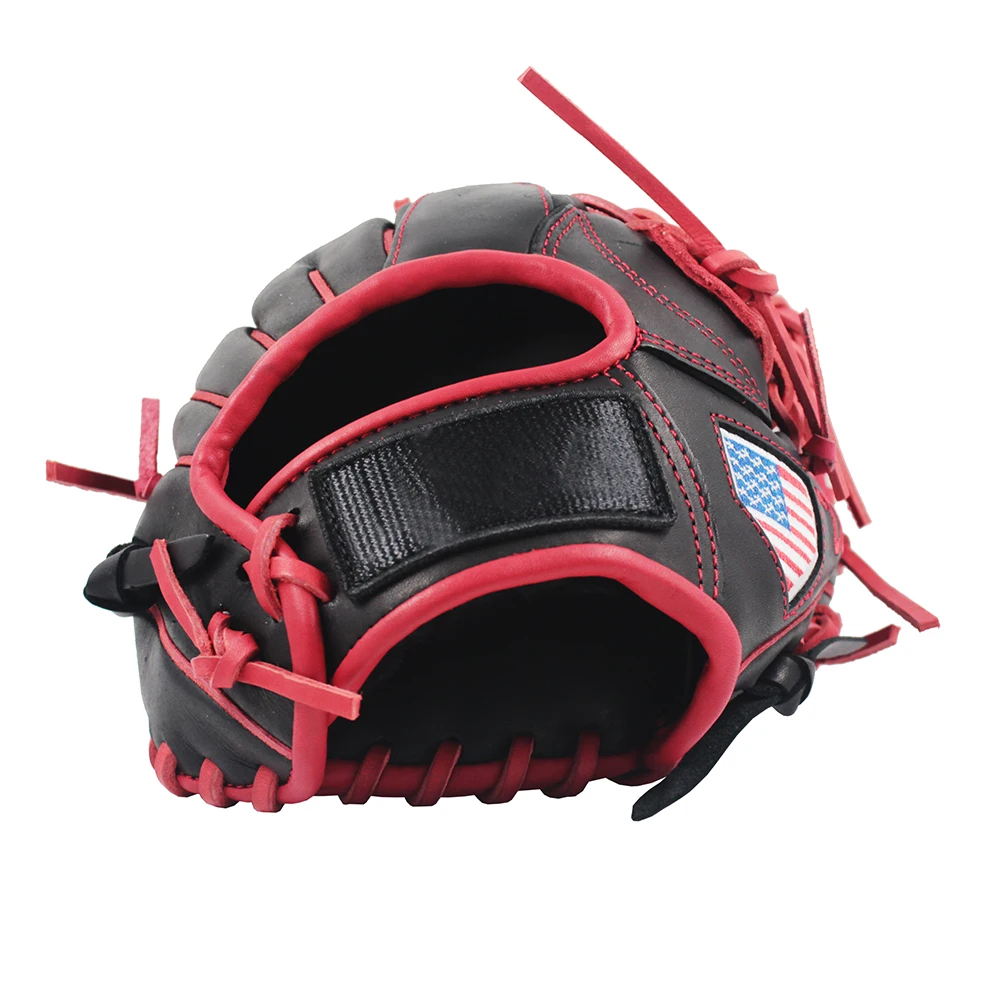 Высококачественные японские кожаные профессиональные бейсбольные перчатки-Ловец софтбола Kip