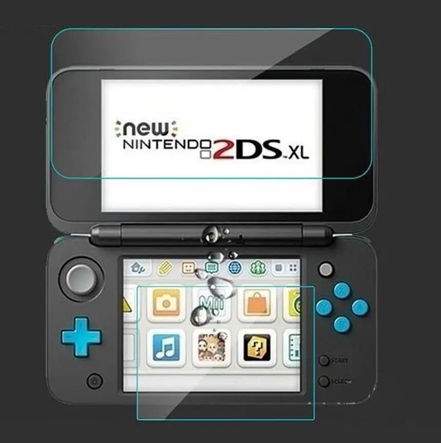 Горячая продажа закаленное стекло экрана протектор для Nintendo 2DS