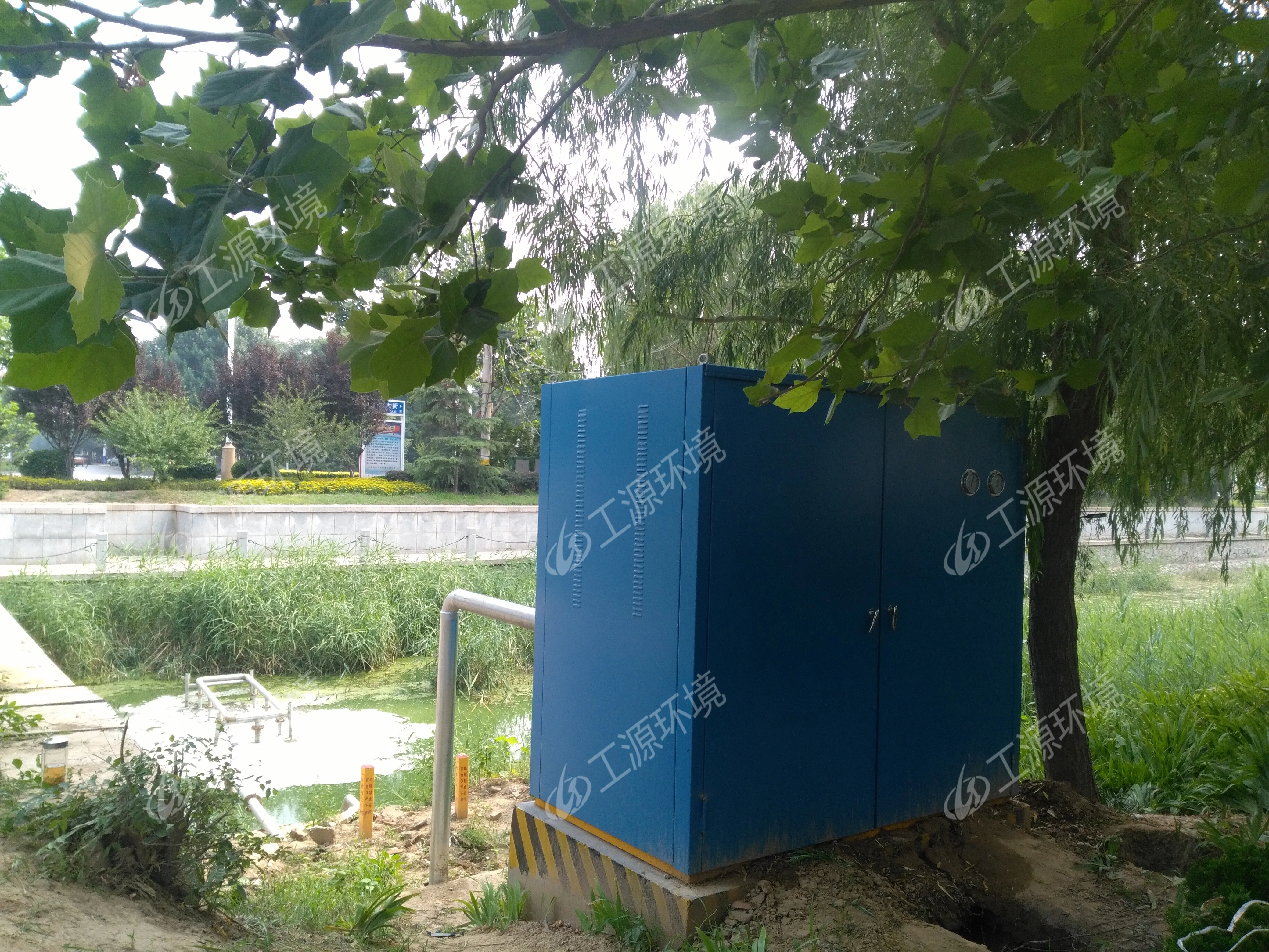 Water treatment machinery Microbubble generator River treatment equipment Aerator machine