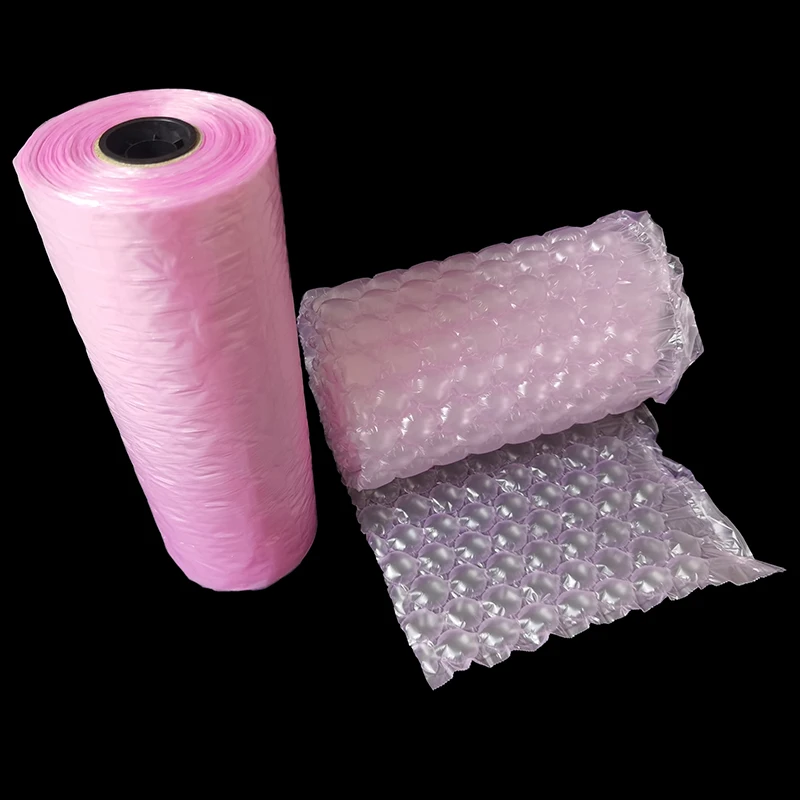 Factory price air cushion film packaging inflatable filled bag wrap rolls