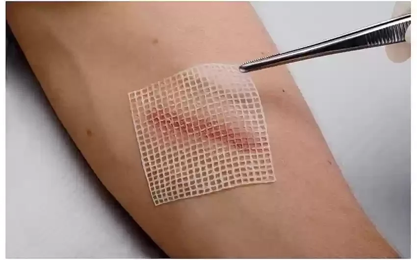 China Roosin Good Quality Paraffin Gauze Medical Dressing For Hospital