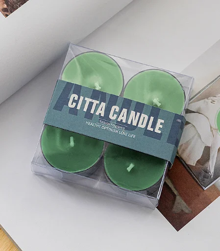 Wholesales scented candles tealight soy wax high quality essential oil custom nature scented tealight candle