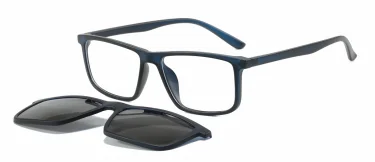 Unisex 2-in-1 Clip-On Magnet Sunglasses Factory Direct Optical Polarized Sun Glasses Frames Fashion Eyeglasses