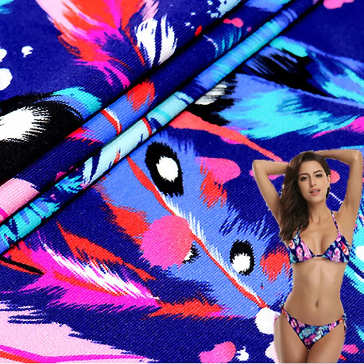 Durable Hydrophobicity Ns Lycra Fabric Stretch Lycra For Swimsuit