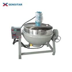 Прямая Заводская поставка, большой Электрический паровой горшок из нержавеющей стали 600 л с двойным слоем