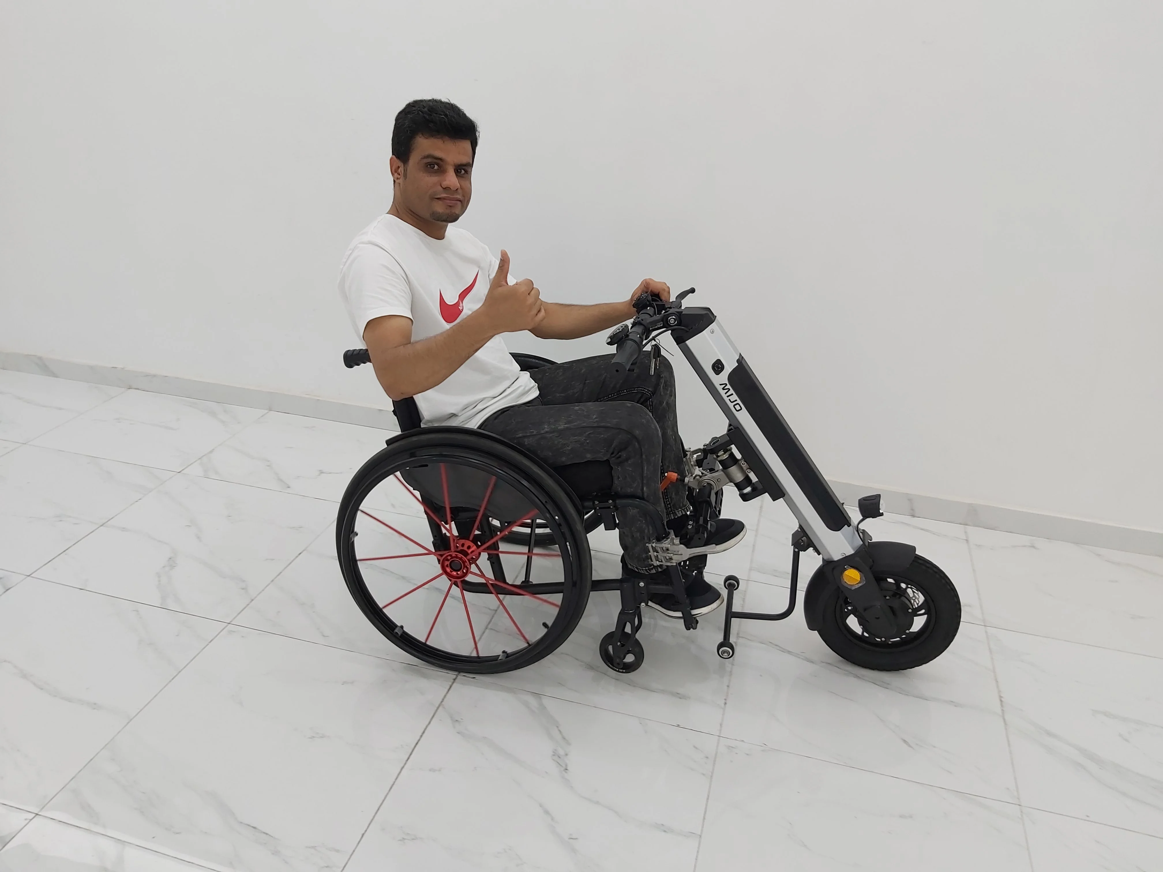 MIJO MT01 trend products 2024 ebike conversion kit motorized propulsion system for rued chair