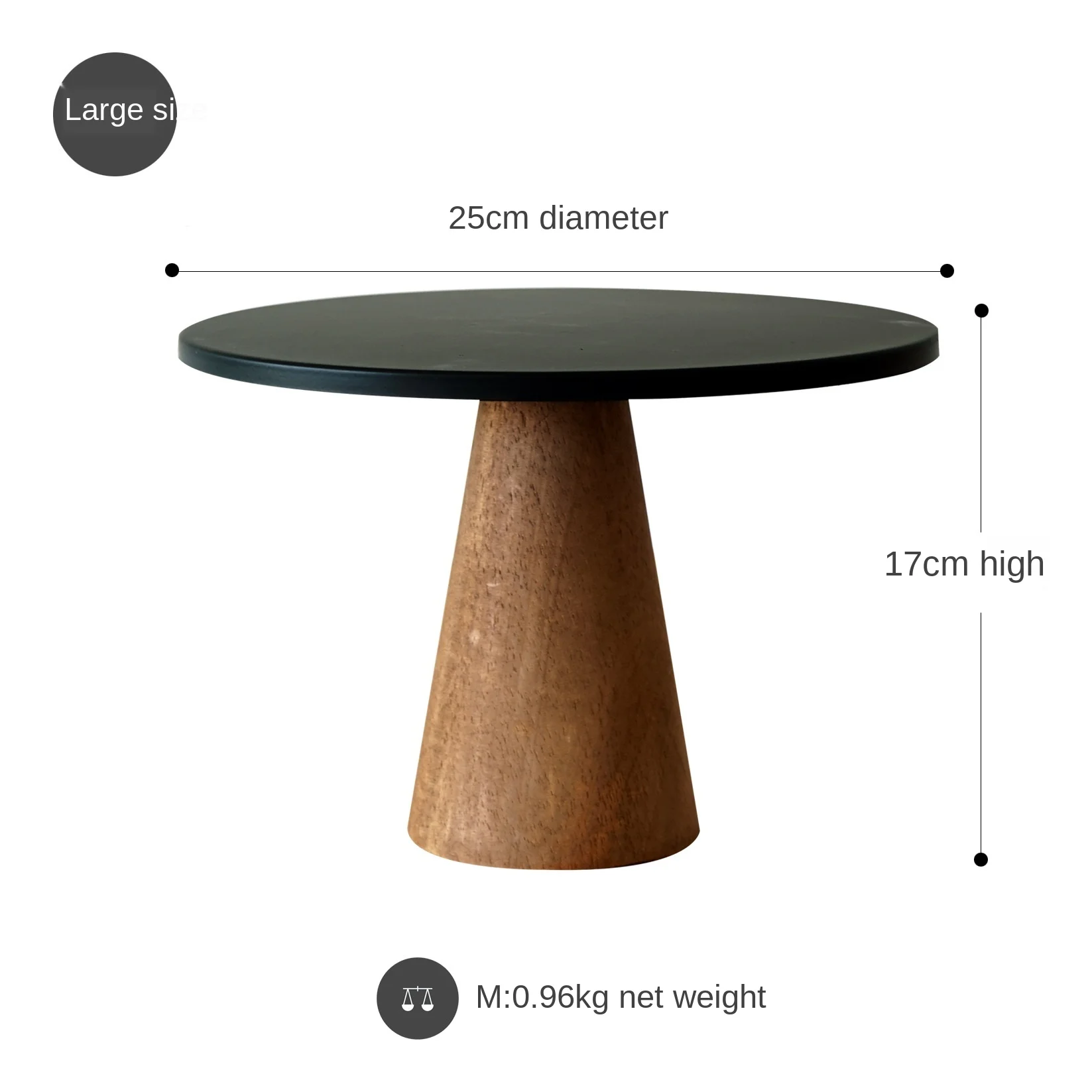 Factory direct dessert table cake stand ins style wedding photo prop tray Nordic log cake display trays