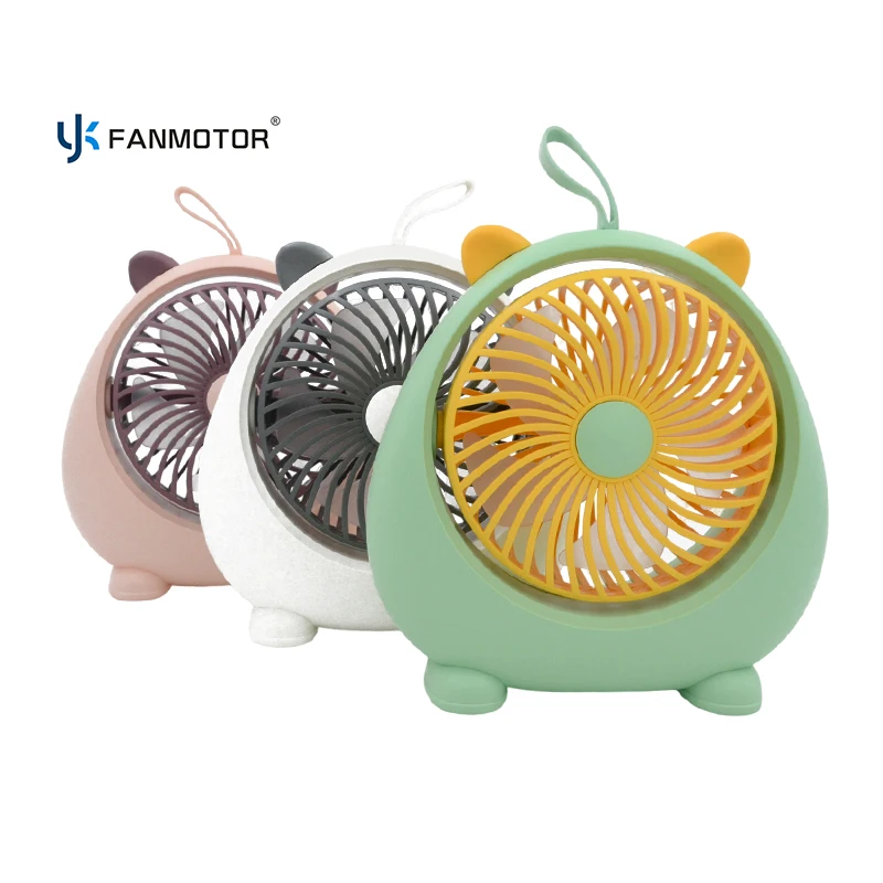 Multi Colors Two Wind Speed Portable USB Electric Cooling Fan Mini Table Fan Price