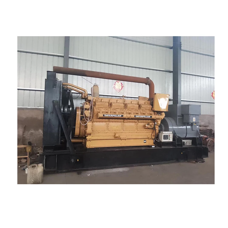 2017 USED DIESEL GENERATOR 1200 KW WITH CATERPILLAR ENGINE 3512b