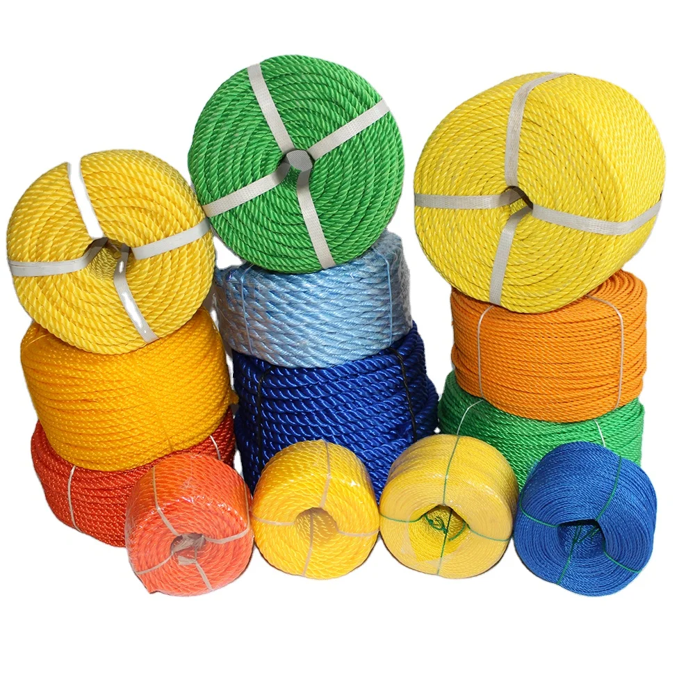 Supply pp/pe/polyester/nylon rope/cord/cotton rope braided string manufacturer