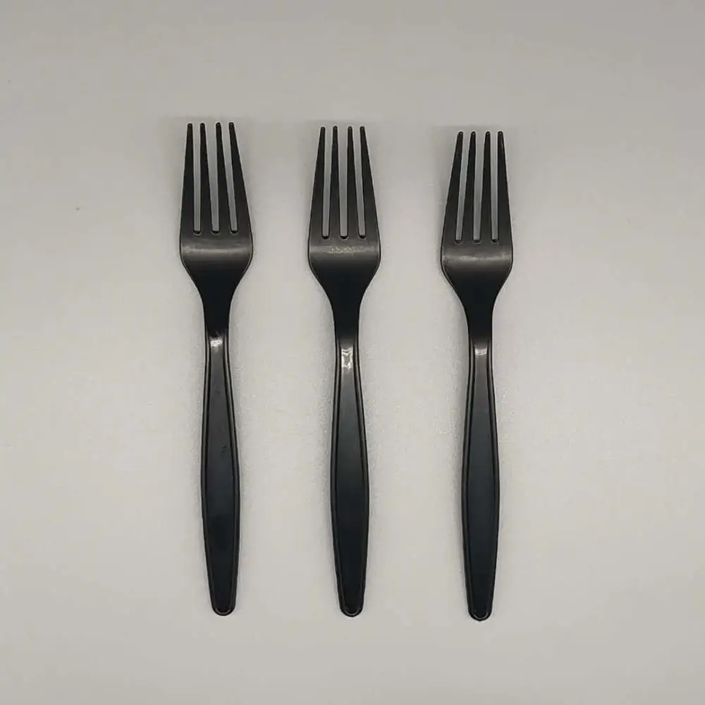 
GreenWorks 2021 New Pattern Eco-friendly Biodegradable PLA 8 inch Fork bulk plastic biodegradable plastic fork for salad 