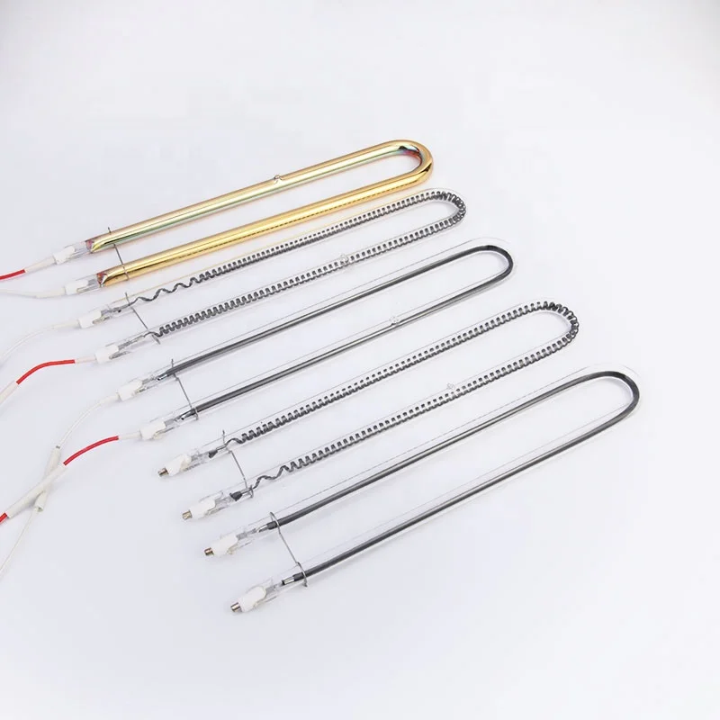 
milky opaque quartz infrared heating tube 