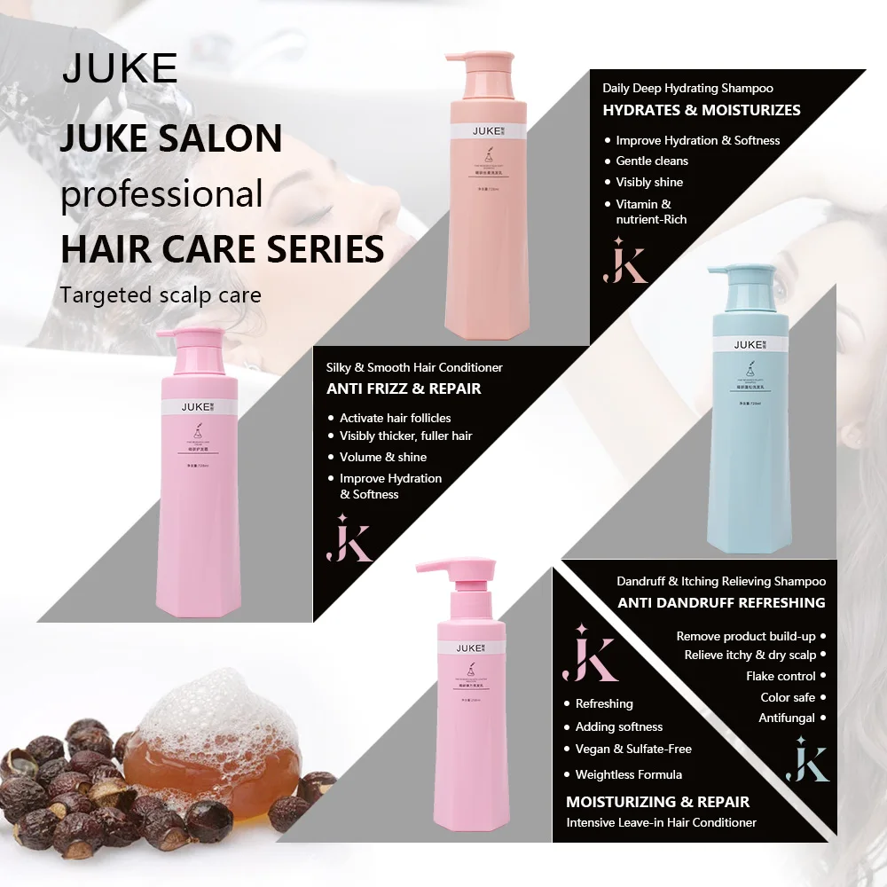 Customized Hair Care Natural Organic Therapy Intense Remedy Hair Shampoo and Conditioner Private Label Salon Professional